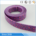 Webbing impresso 25mm do Webbing do poliéster revestido por atacado descartável do Webbing do PVC